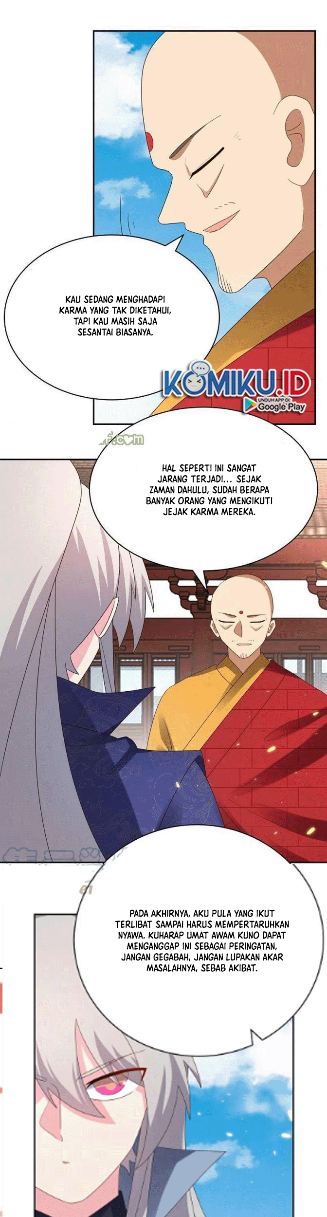 Komik Above All Gods Chapter 350.5 gambar 1