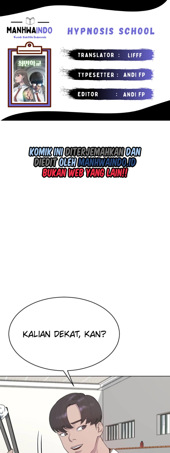 Komik Hypnosis School Chapter 35 gambar 1