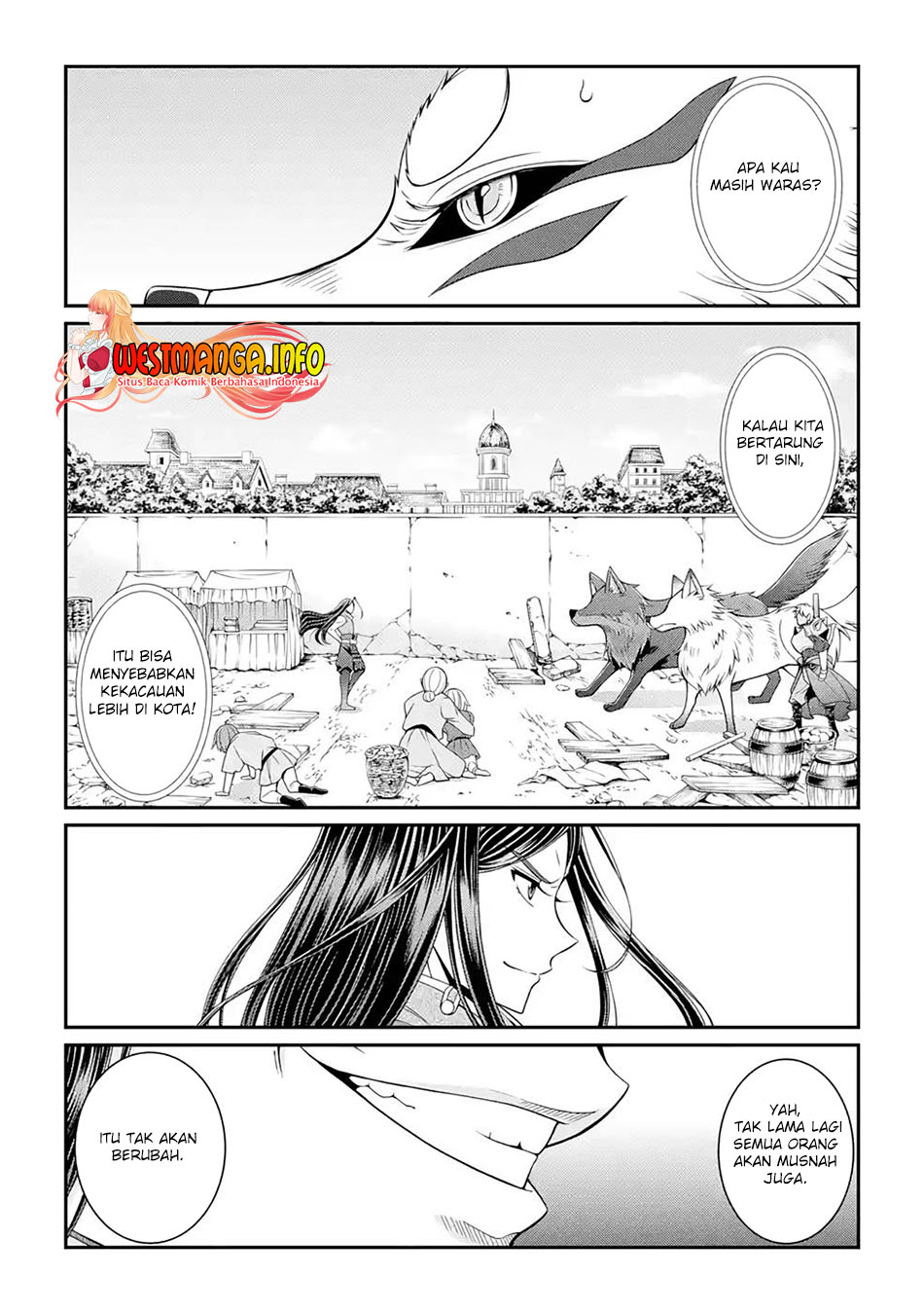 Manga Shikkoku tsukai no saikyo yusha nakama zen’in ni uragira retanode saikyo no mamono Chapter 49 gambar 2