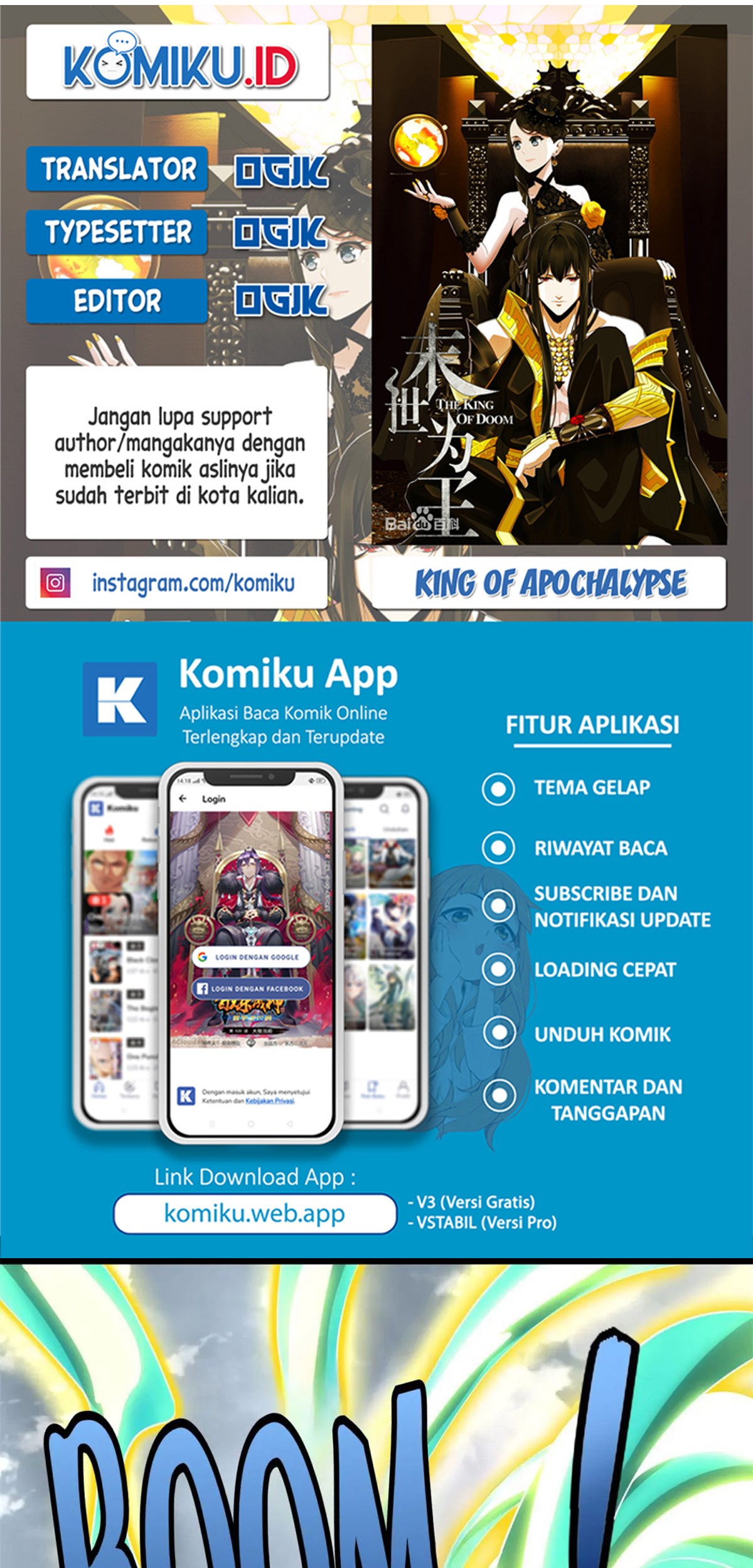 Komik King of Apocalypse Chapter 465 gambar 1