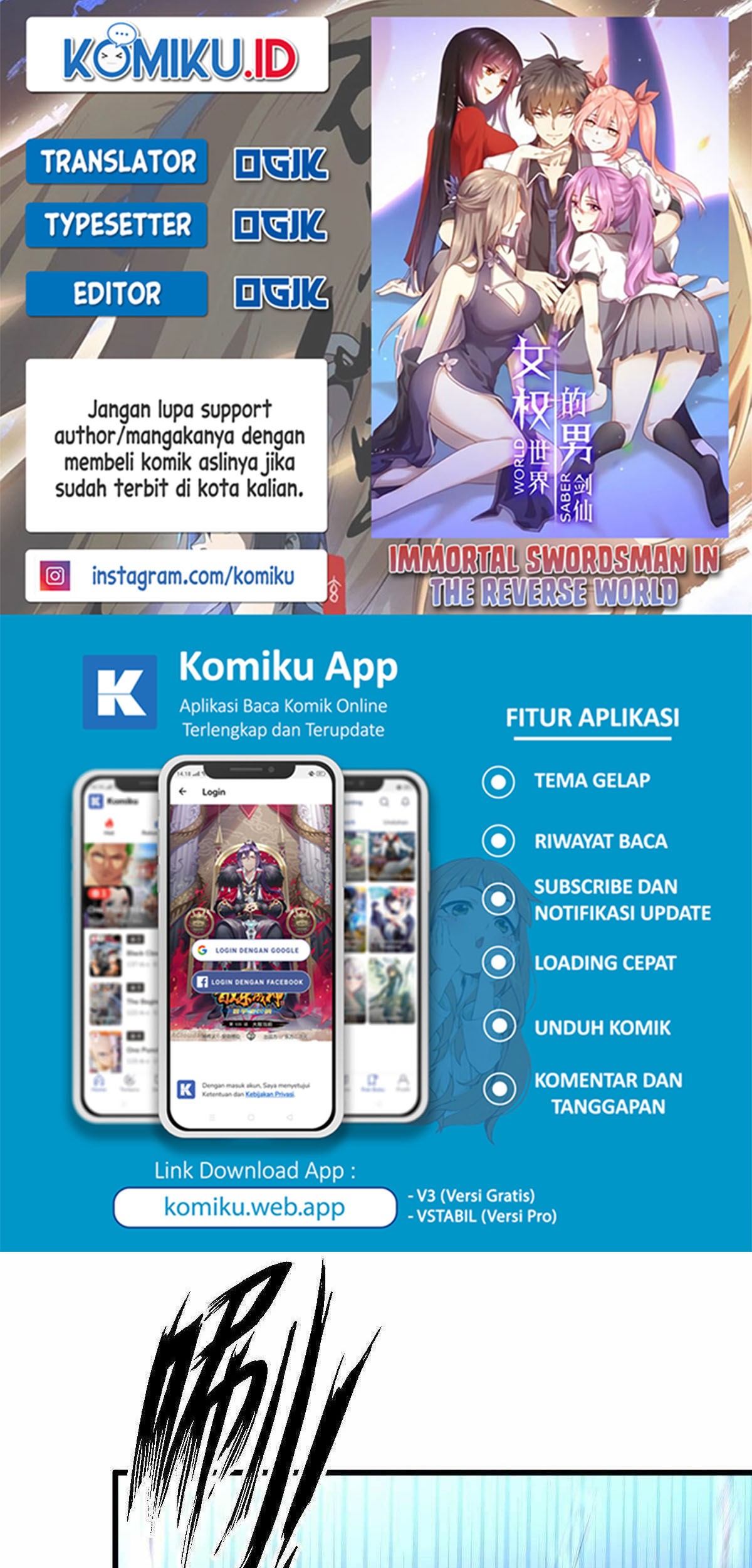 Komik Immortal Swordsman in The Reverse World Chapter 376 gambar 1