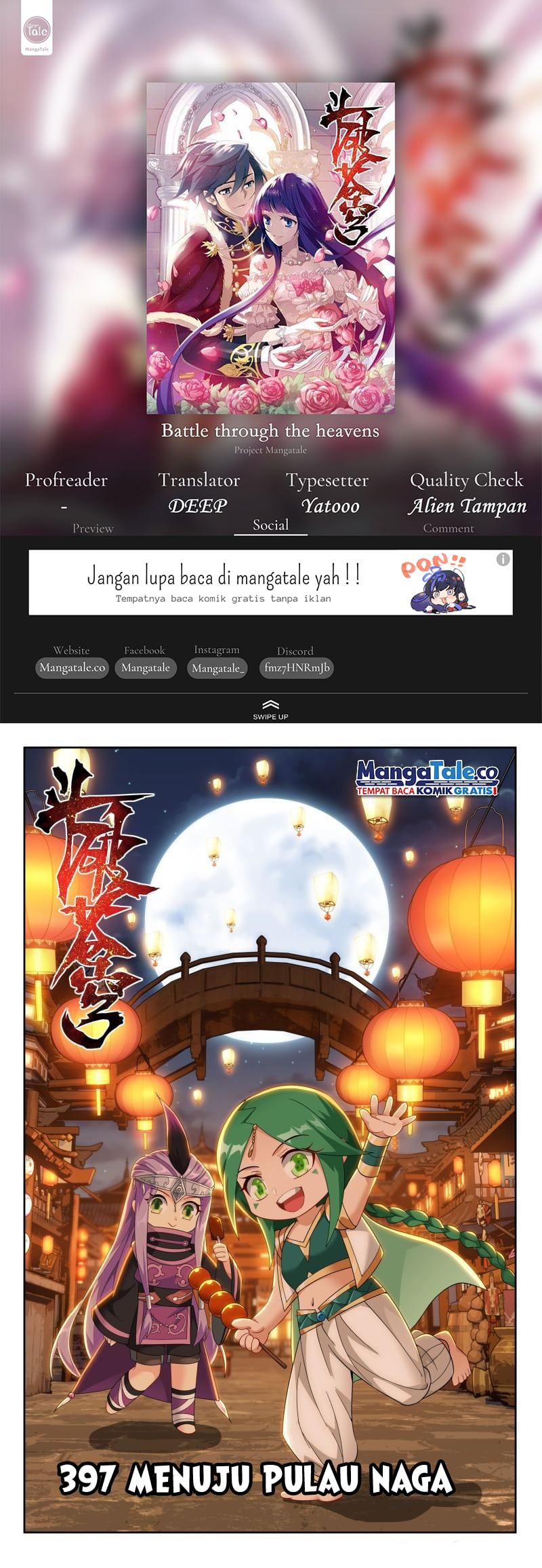 Komik Battle Through the Heavens Chapter 397 gambar 1