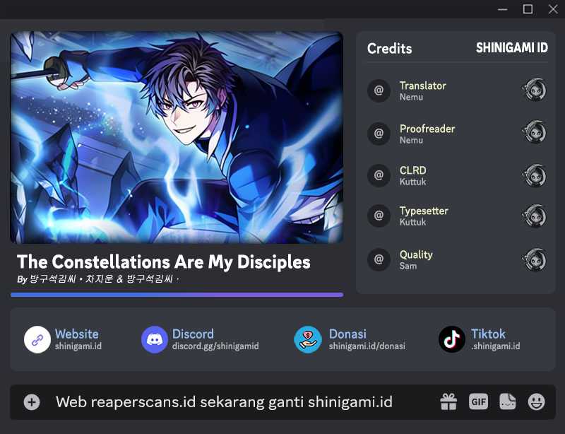 Komik The Constellations Are My Disciples Chapter 15 gambar 1