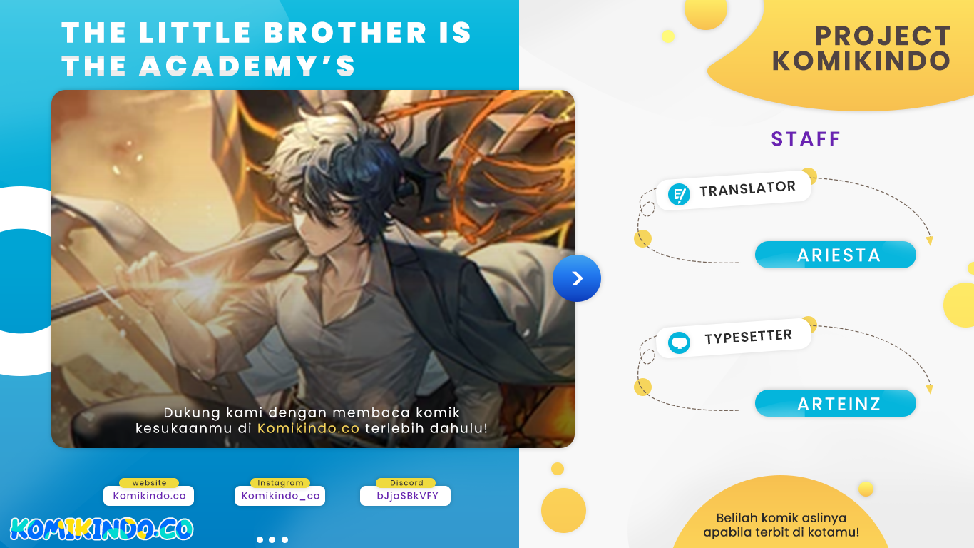 Komik The Little Brother Is the Academy’s Hotshot Chapter 03 gambar 1
