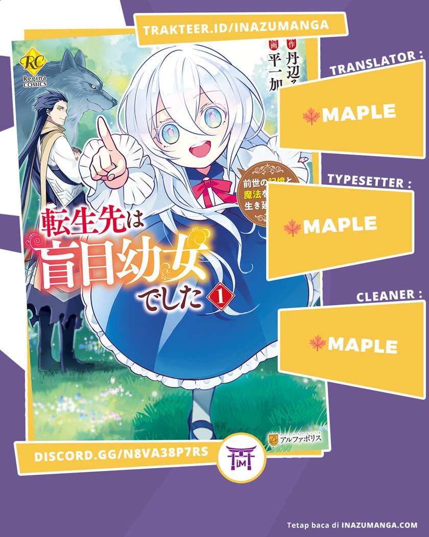 Komik Tensei-saki wa Moumoku Youjo deshita: Zense no Kioku to Mahou wo Tayori ni Ikinobimasu Chapter 09 gambar 1