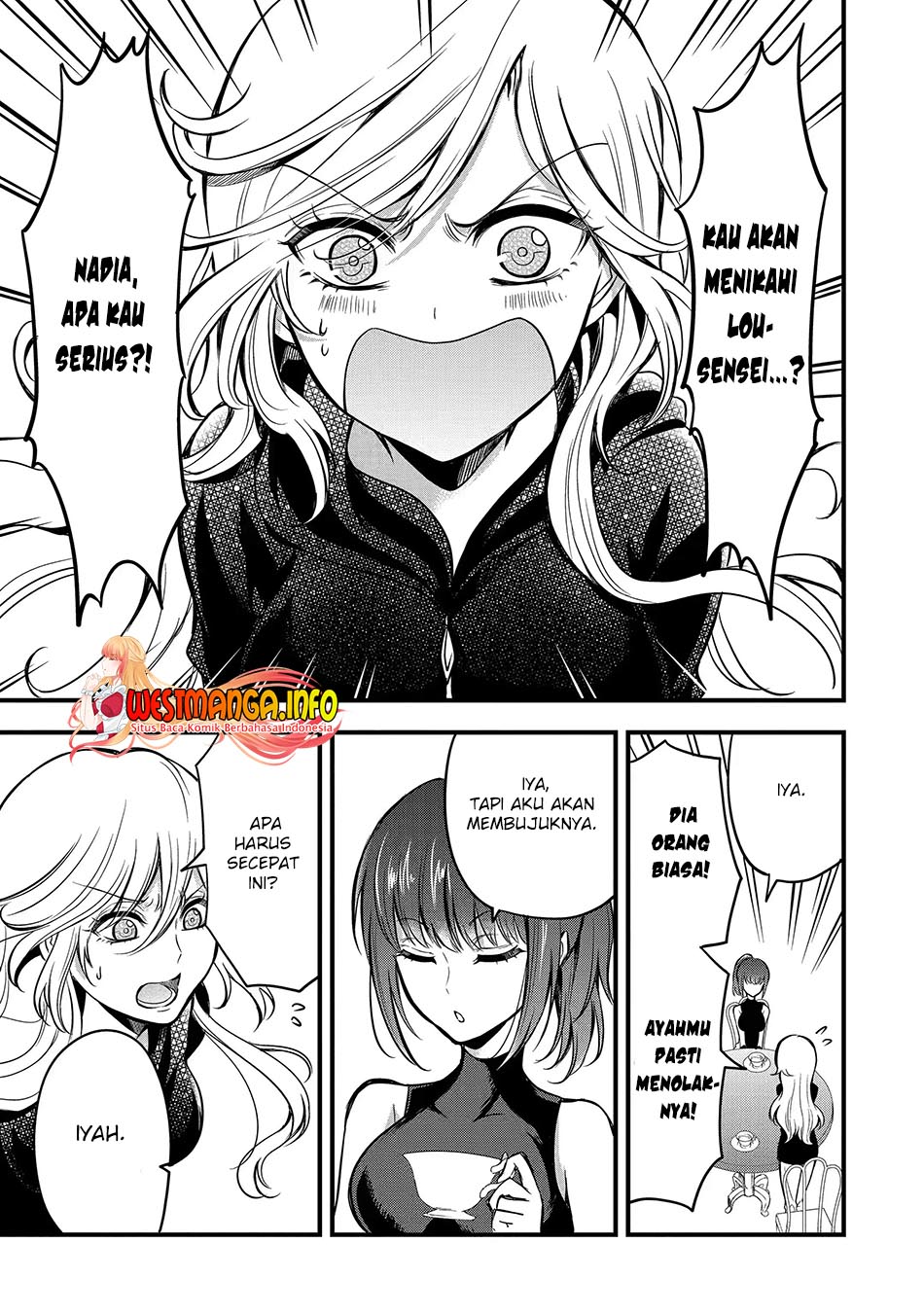 Assistant Teacher In a Magical Girls School Chapter 15.2 - Halaman 2
