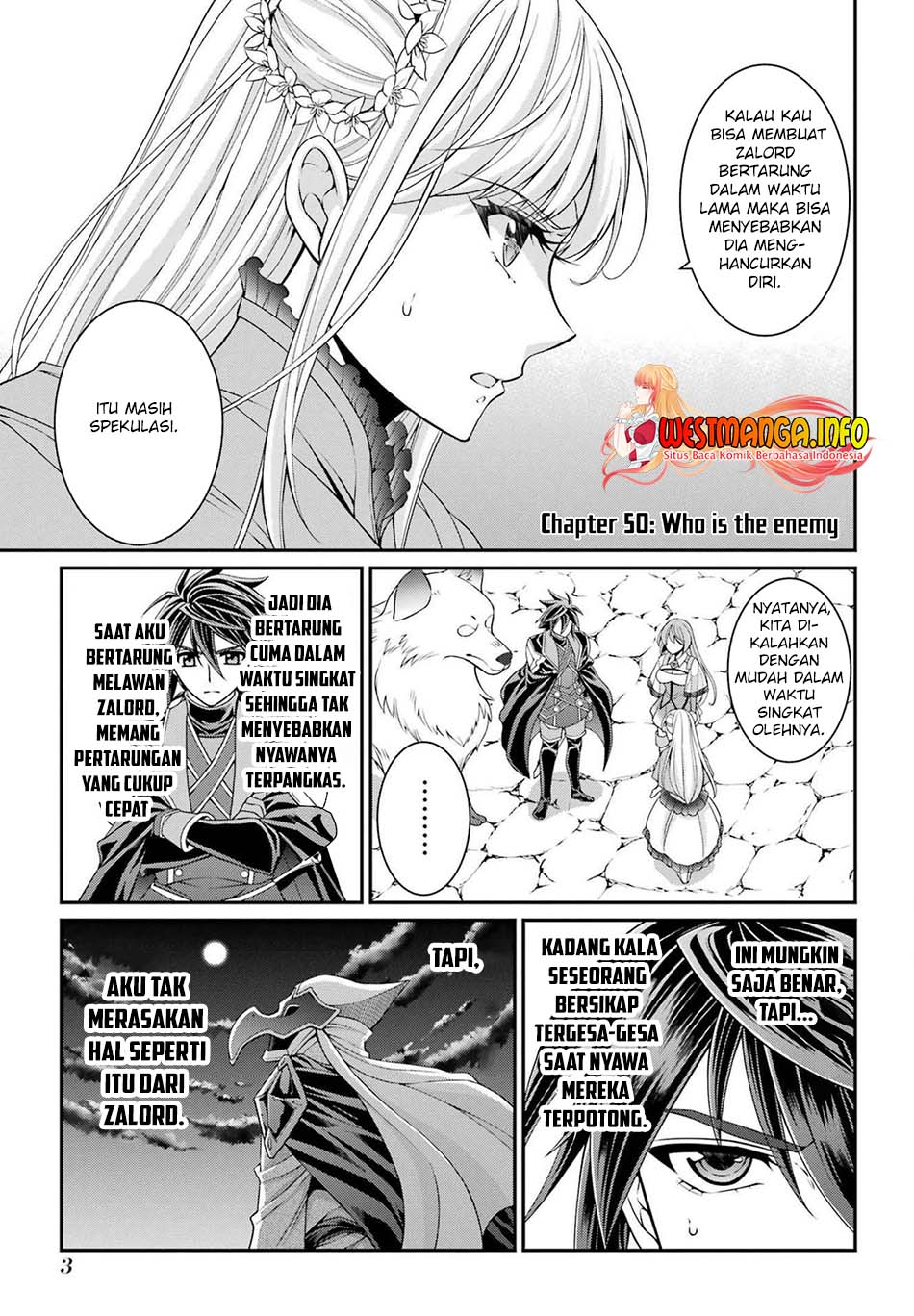 Manga Shikkoku tsukai no saikyo yusha nakama zen’in ni uragira retanode saikyo no mamono Chapter 50 gambar 2