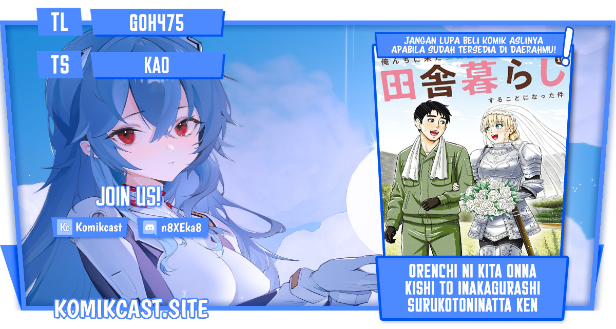 Komik Orenchi ni Kita Onna Kishi to: Inakagurashi suru Koto ni Natta Ken Chapter 102 gambar 1