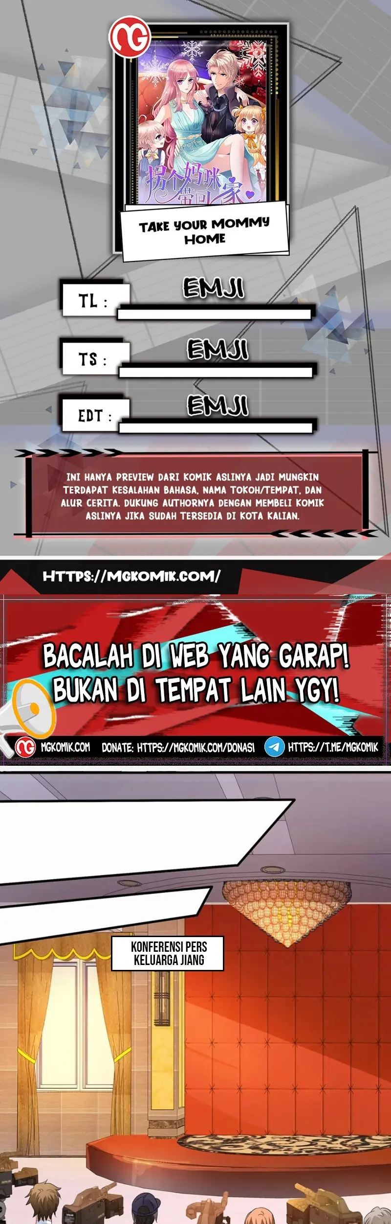 Komik Take Your Mommy Home Chapter 411 gambar 1