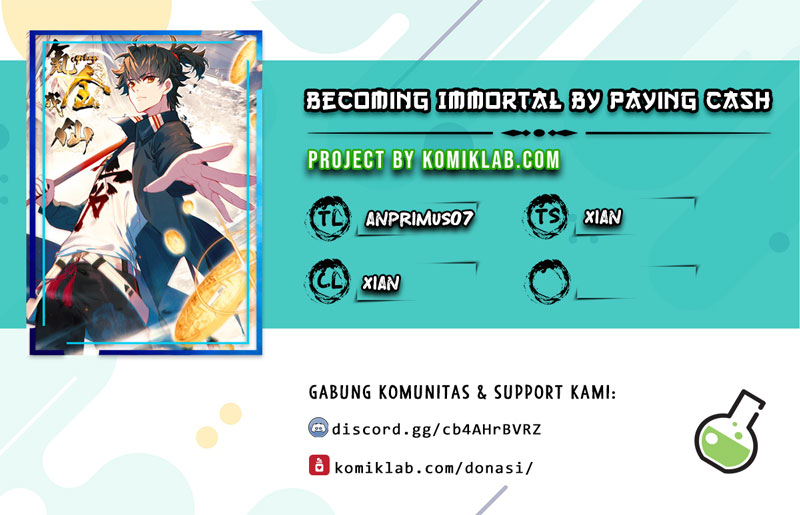 Komik Becoming Immortal by Paying Cash Chapter 10 gambar 1