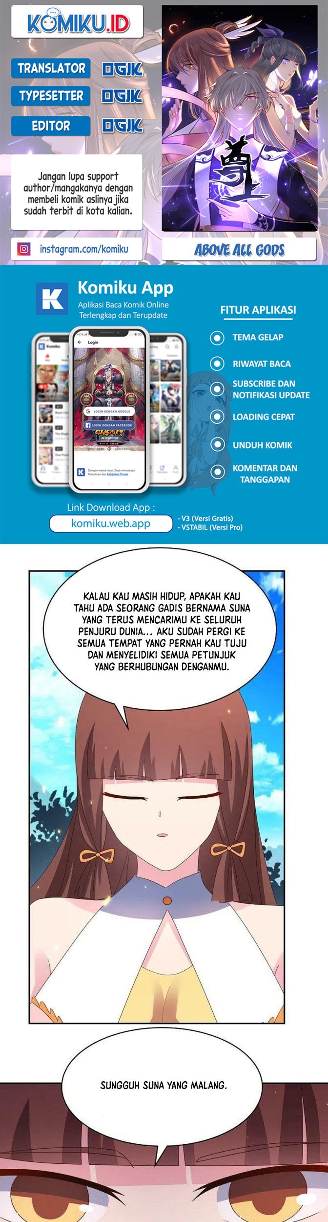 Komik Above All Gods Chapter 353 gambar 1