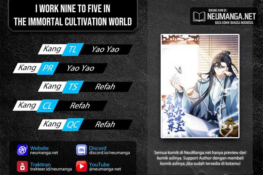 Komik I Work Nine To Five In The Immortal Cultivation World Chapter 03 gambar 1