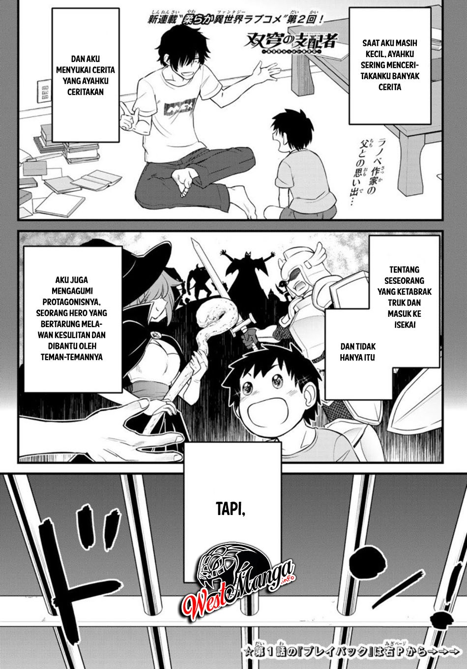 Manga Soukyuu no Shihai-sha ~ Isekai Oppai Musouden Chapter 02 gambar 2