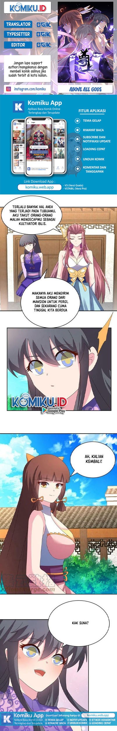Komik Above All Gods Chapter 354 gambar 1