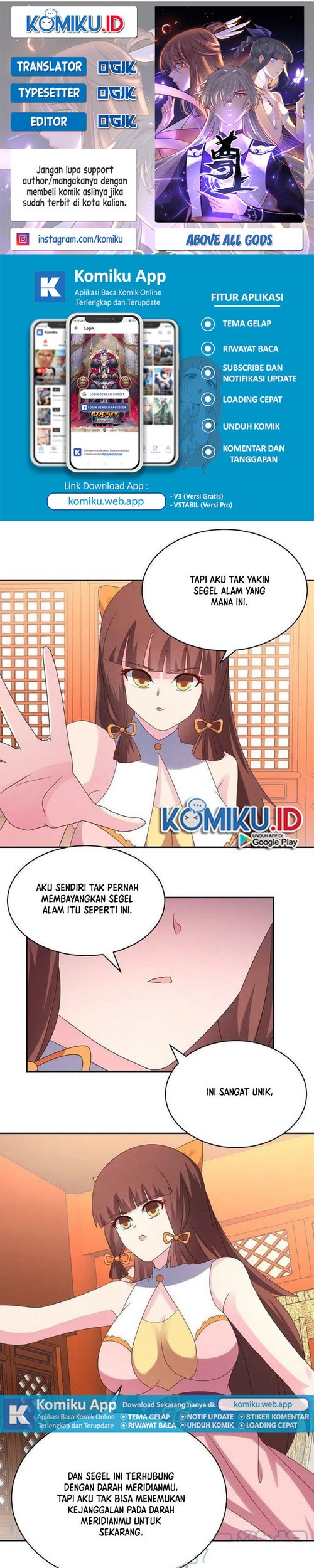 Komik Above All Gods Chapter 355 gambar 1