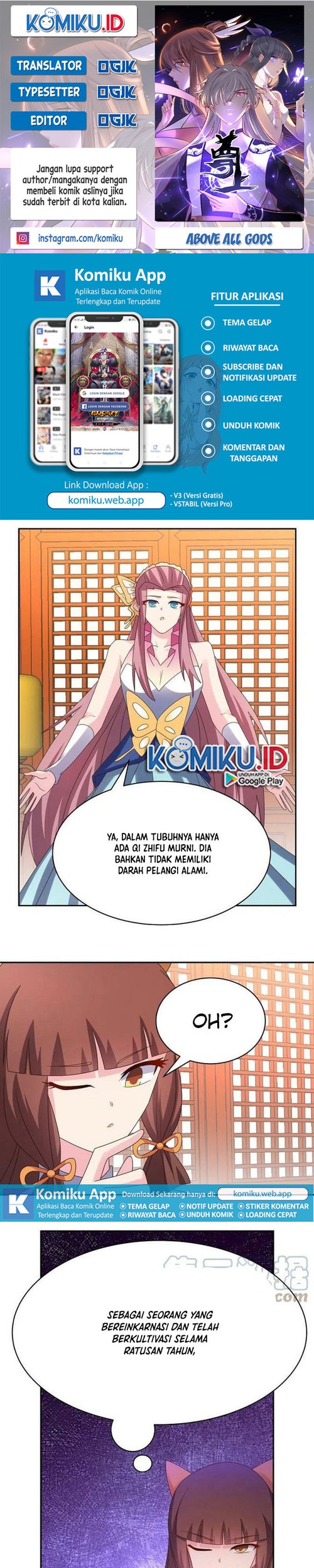 Komik Above All Gods Chapter 356 gambar 1
