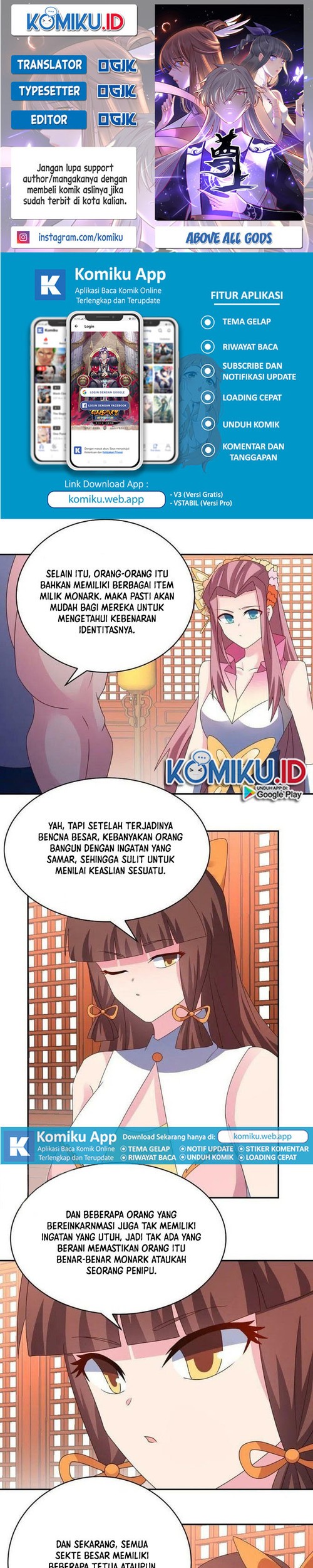 Komik Above All Gods Chapter 357 gambar 1
