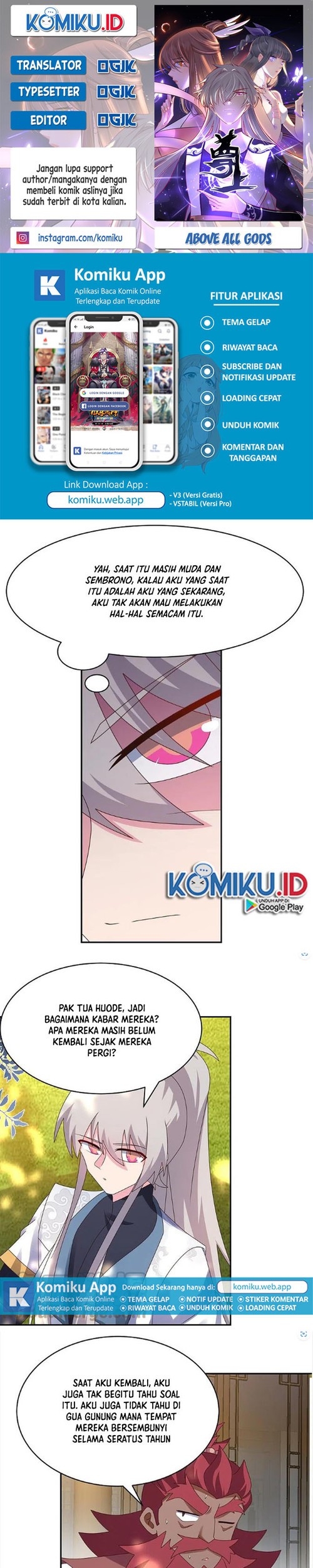 Komik Above All Gods Chapter 358.5 gambar 1