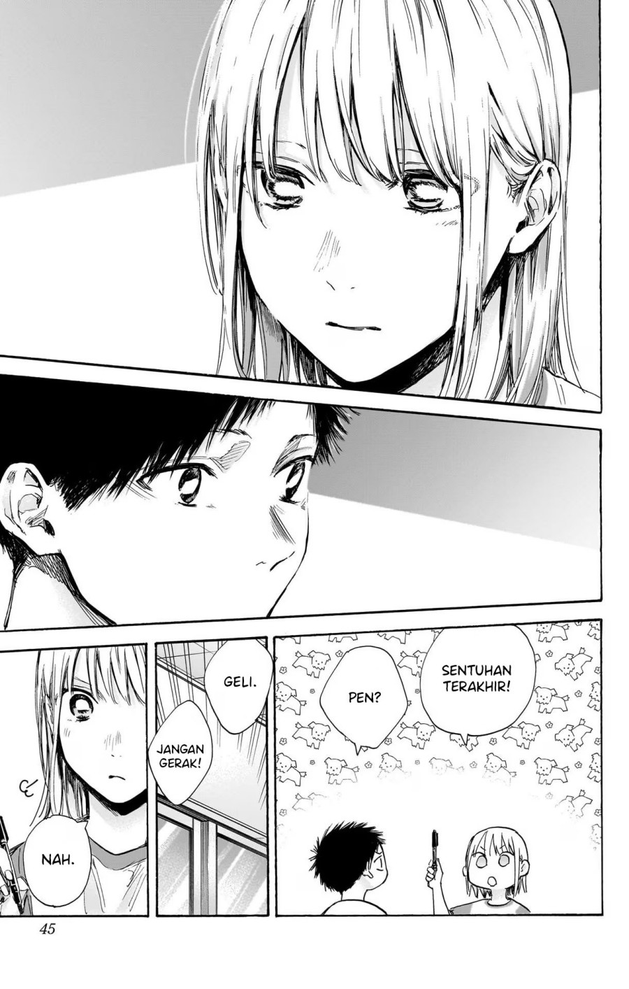 Ao no Hako Chapter 72 - Halaman 18