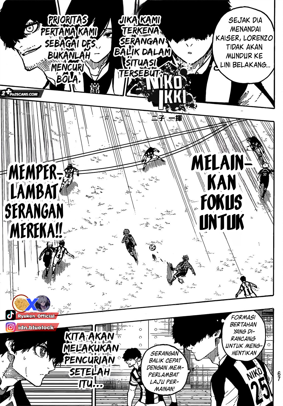 Blue Lock Chapter 212 - Halaman 13