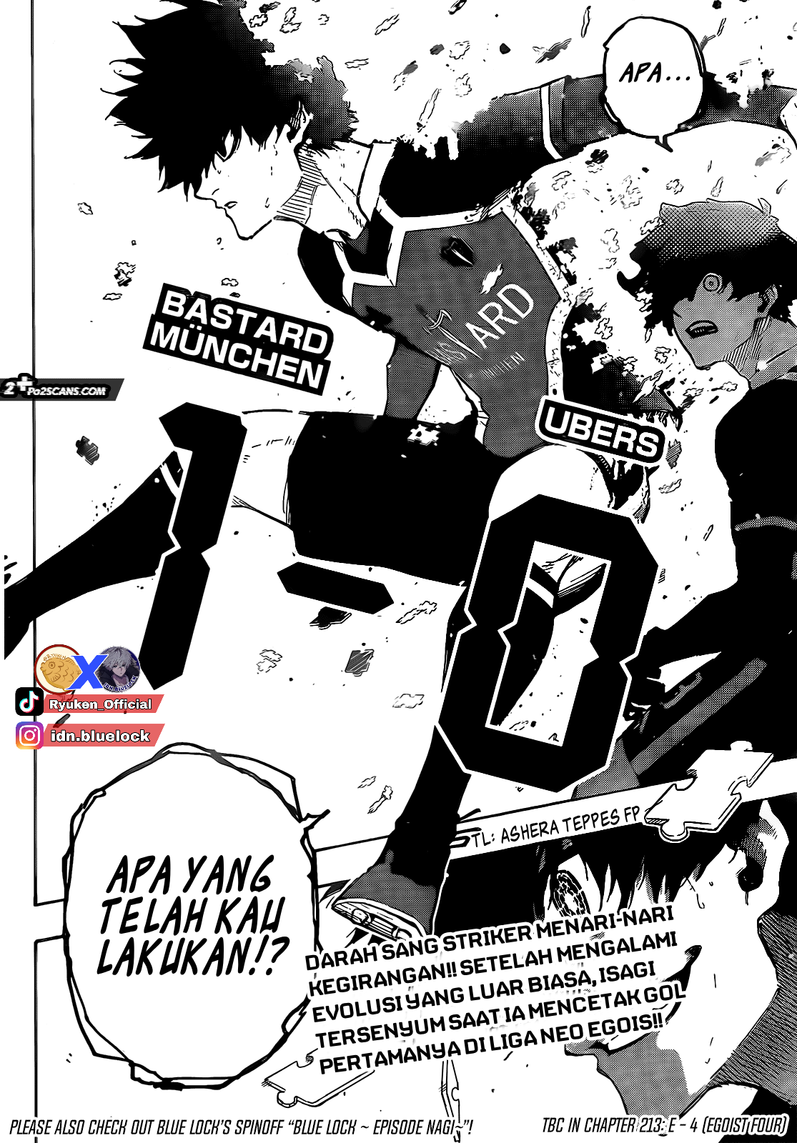 Blue Lock Chapter 212 - Halaman 23