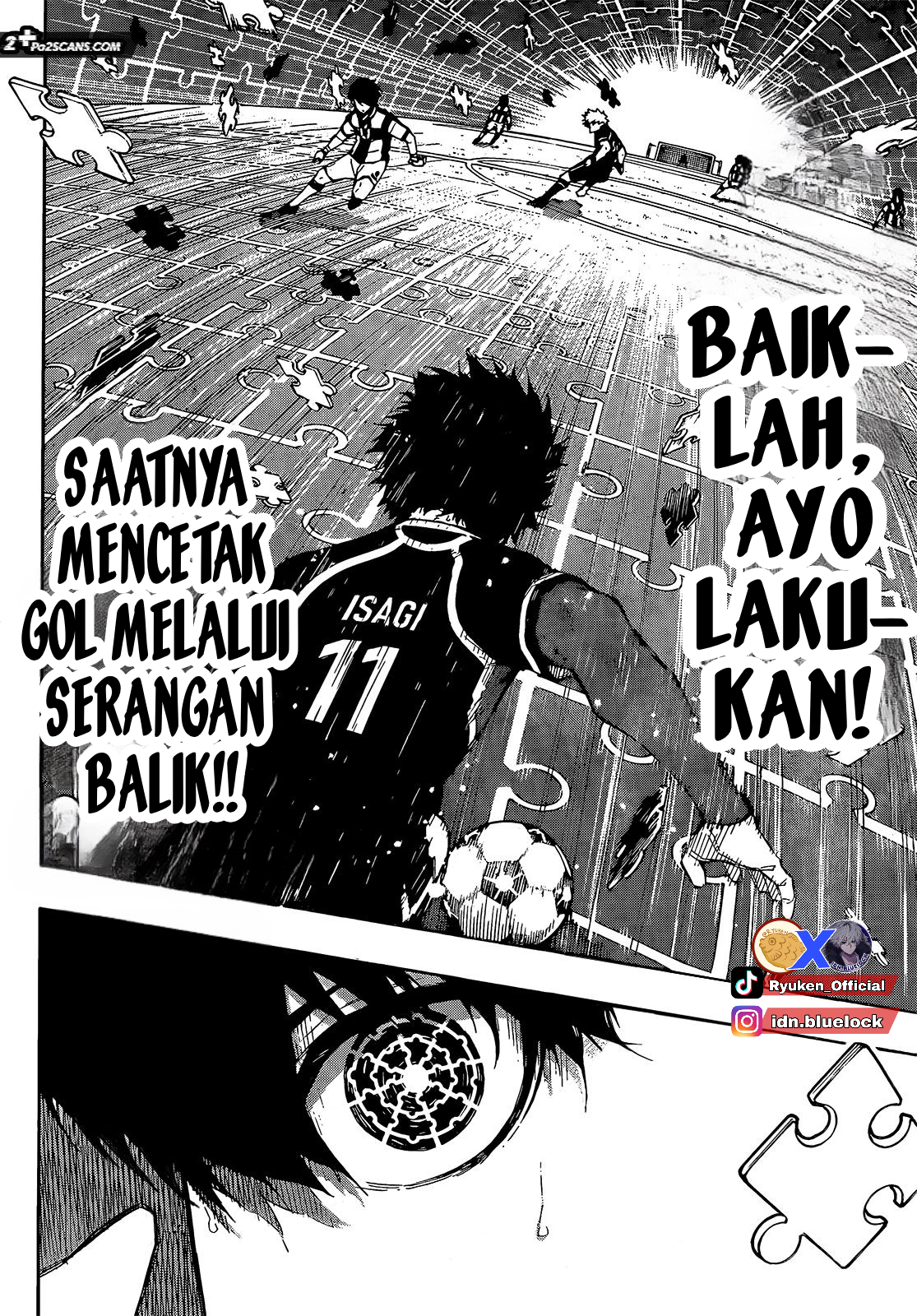 Blue Lock Chapter 212 - Halaman 3