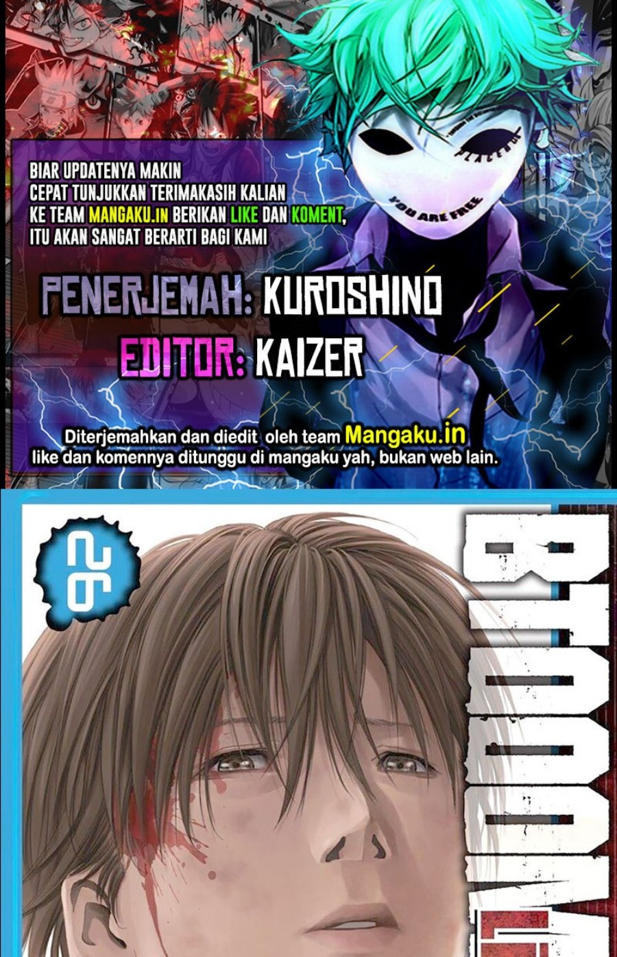 Komik Btooom! Chapter 118.1 gambar 1