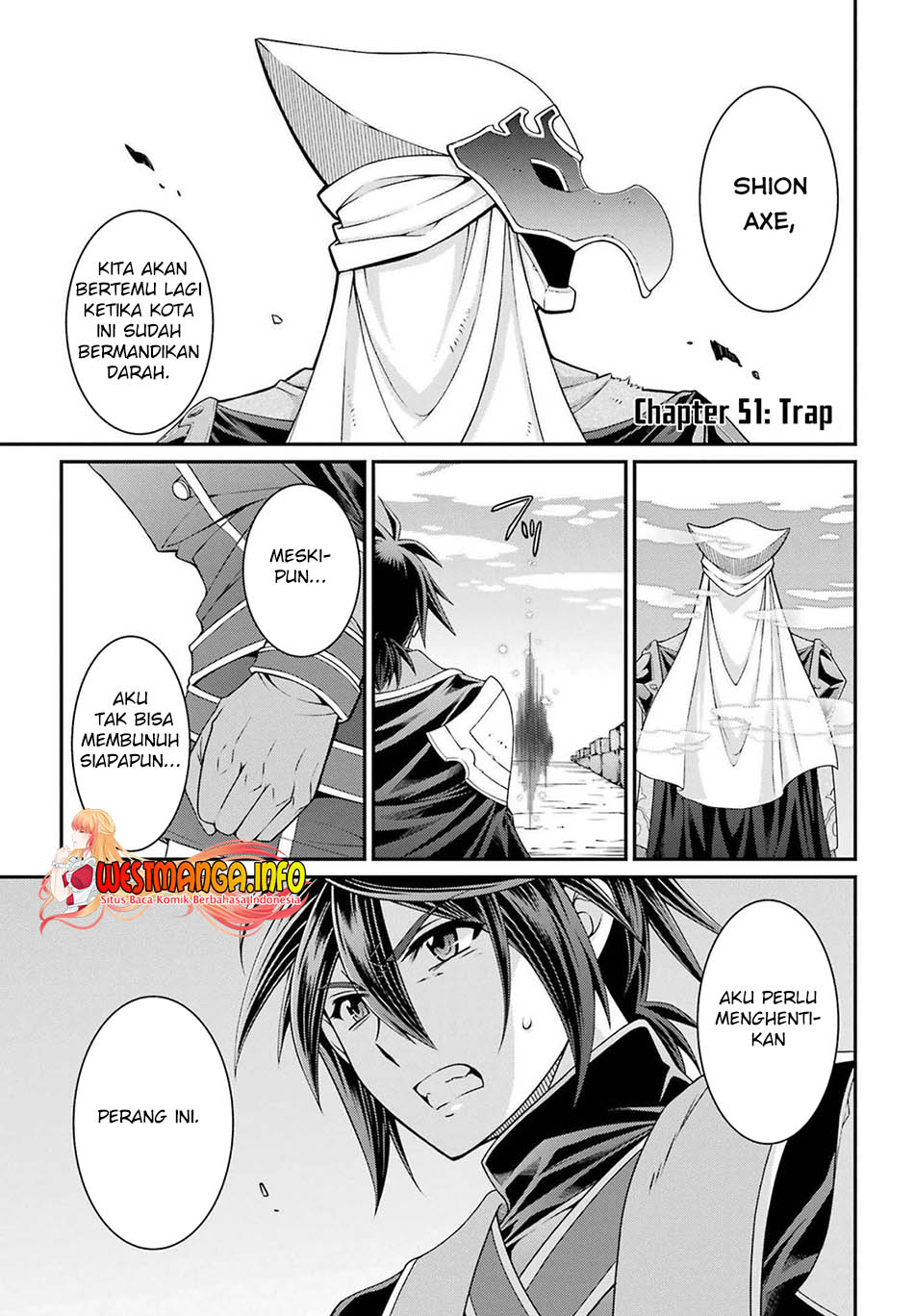 Manga Shikkoku tsukai no saikyo yusha nakama zen’in ni uragira retanode saikyo no mamono Chapter 51 gambar 2