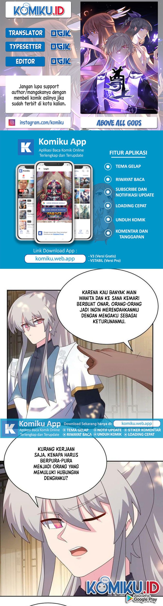 Komik Above All Gods Chapter 361 gambar 1
