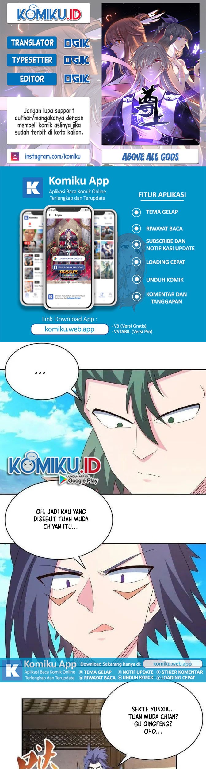 Komik Above All Gods Chapter 363 gambar 1