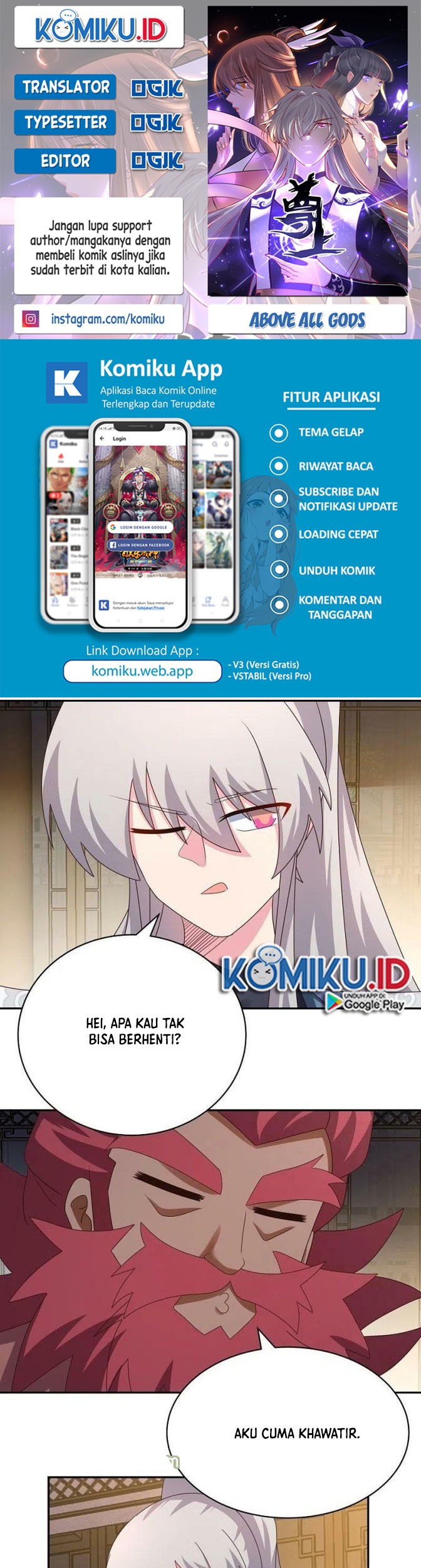 Komik Above All Gods Chapter 366 gambar 1