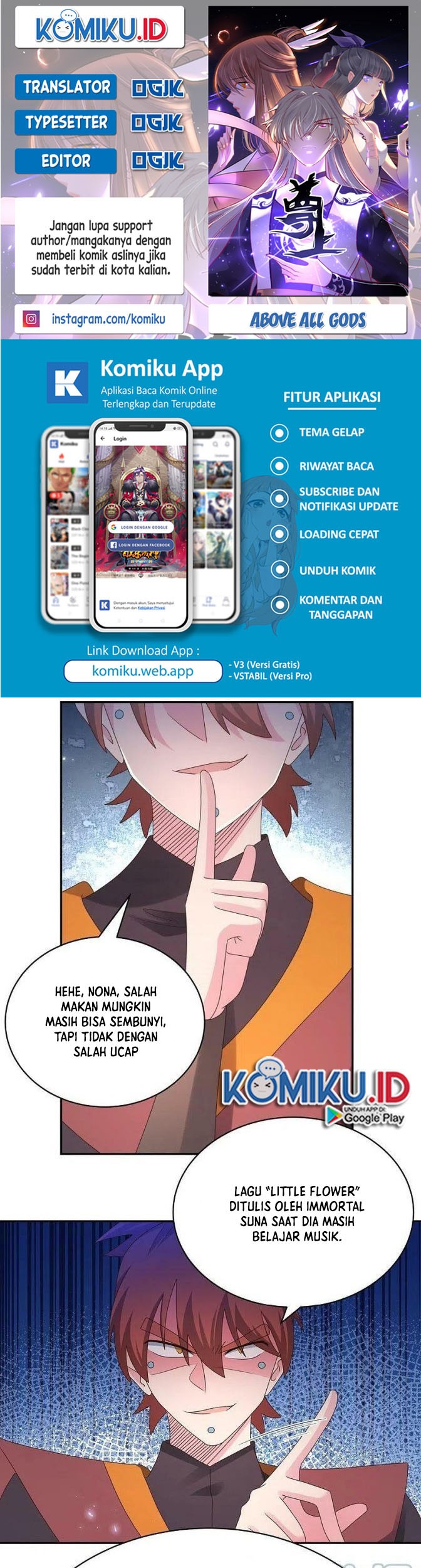 Komik Above All Gods Chapter 368 gambar 1