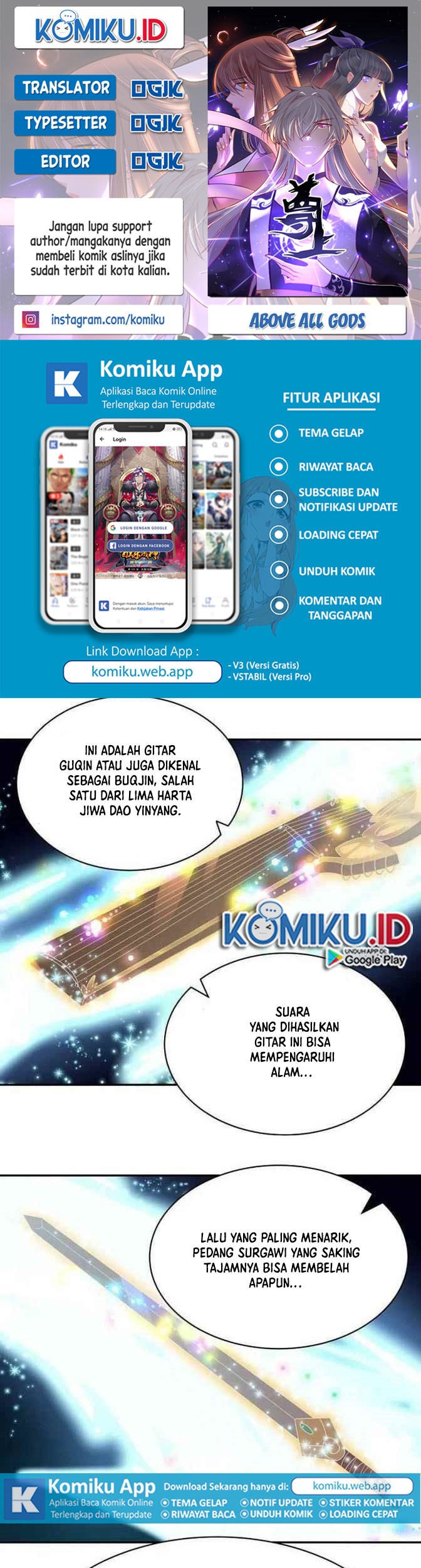 Komik Above All Gods Chapter 370 gambar 1