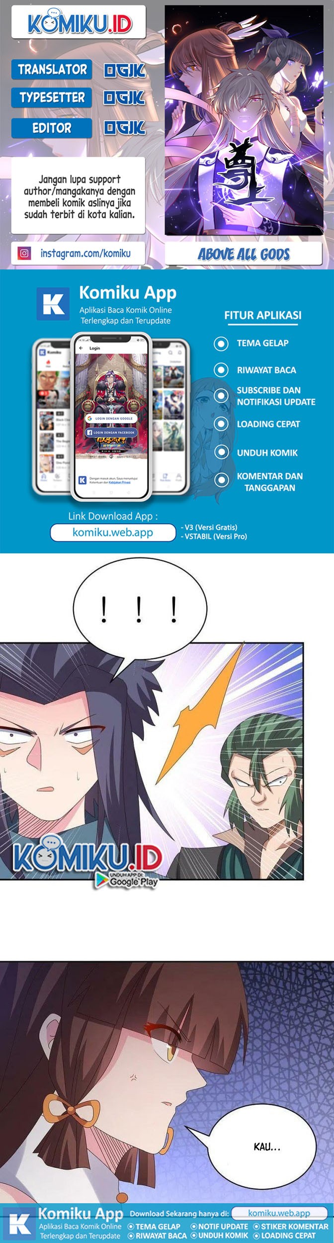 Komik Above All Gods Chapter 370.5 gambar 1