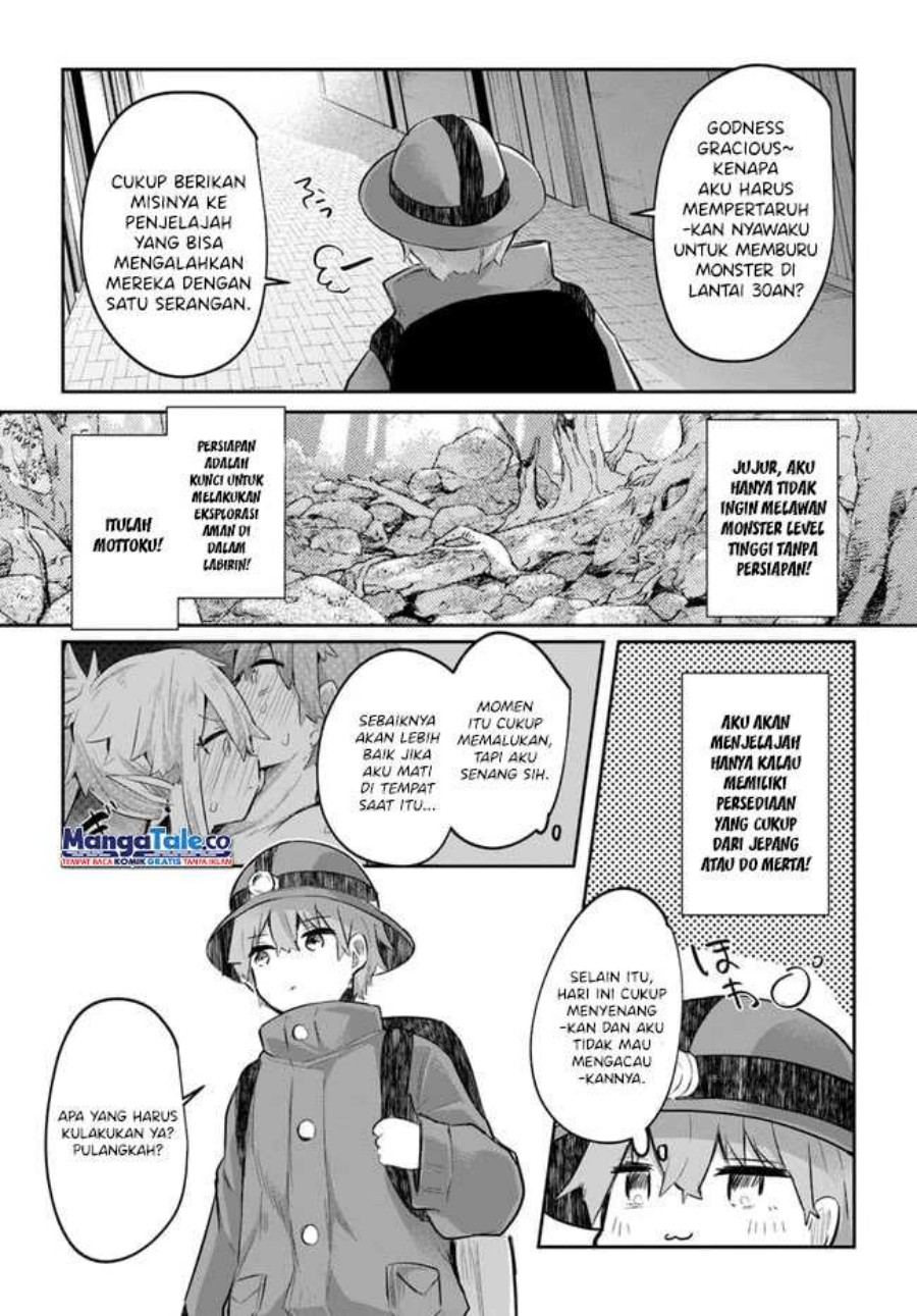 Manga Houkago no Meikyuu Boukensha: Nippon to Isekai wo Ikiki Dekiru You ni Natta Boku wa Level Up ni Isoshimi Masu Chapter 05 gambar 2