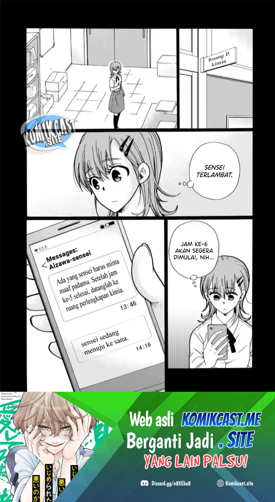 Manga Ijimeru Aitsu ga Waruinoka, Ijimerareta Boku ga Waruinoka? Chapter 26 gambar 2