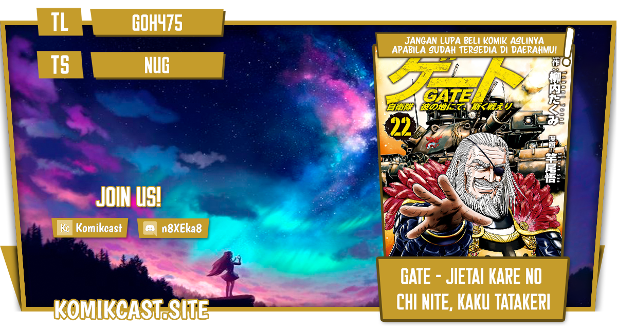 Komik Gate – Jietai Kare no Chi nite Kaku Tatakeri Chapter 120 gambar 1