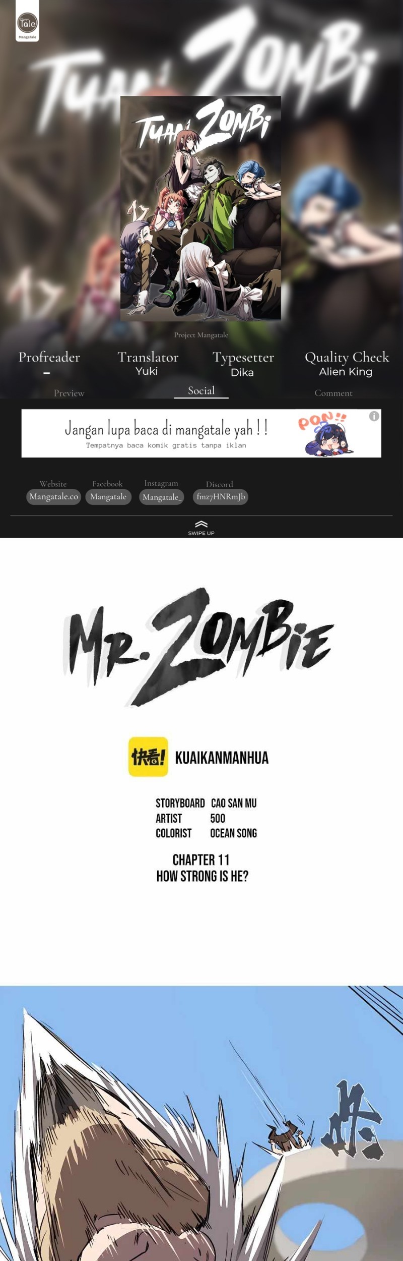 Komik Mr. Zombie Chapter 11 gambar 1
