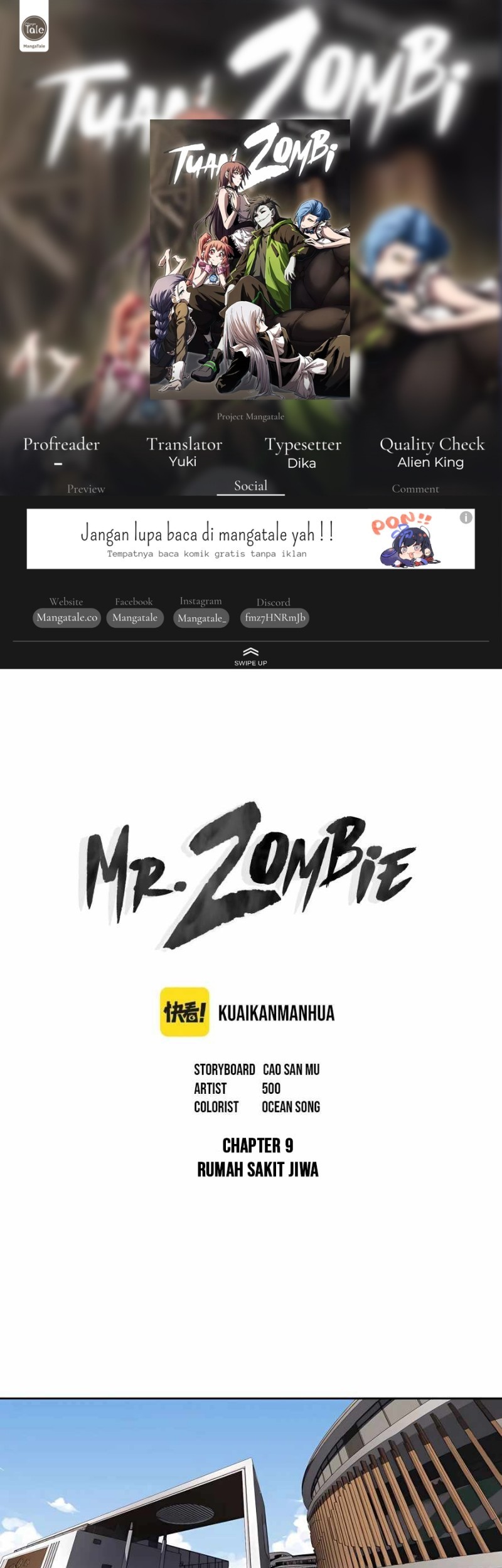 Komik Mr. Zombie Chapter 09 gambar 1