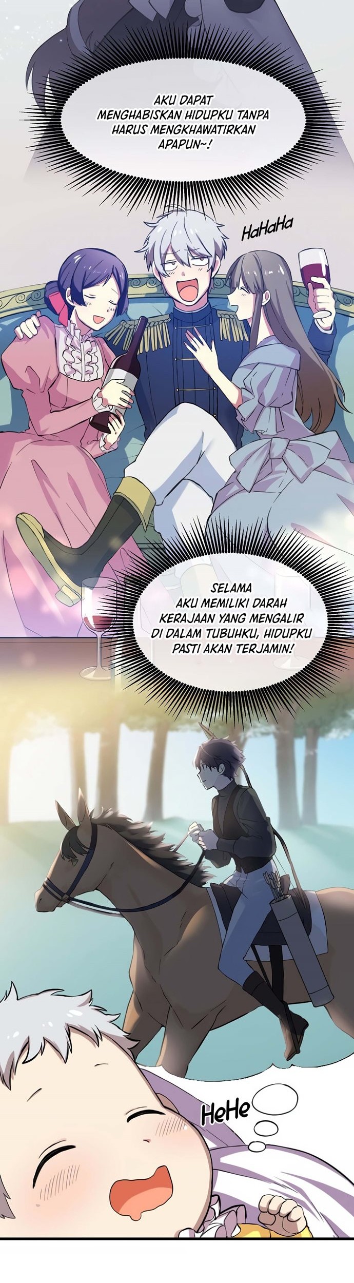 Manhwa How a Former Pro Takes Advantage by Doing an Easy Job Chapter 02 gambar 2