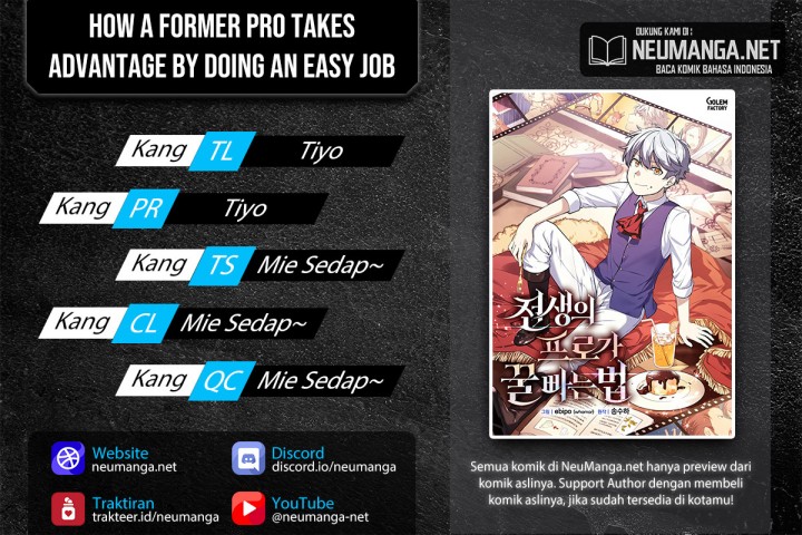 Komik How a Former Pro Takes Advantage by Doing an Easy Job Chapter 08 gambar 1