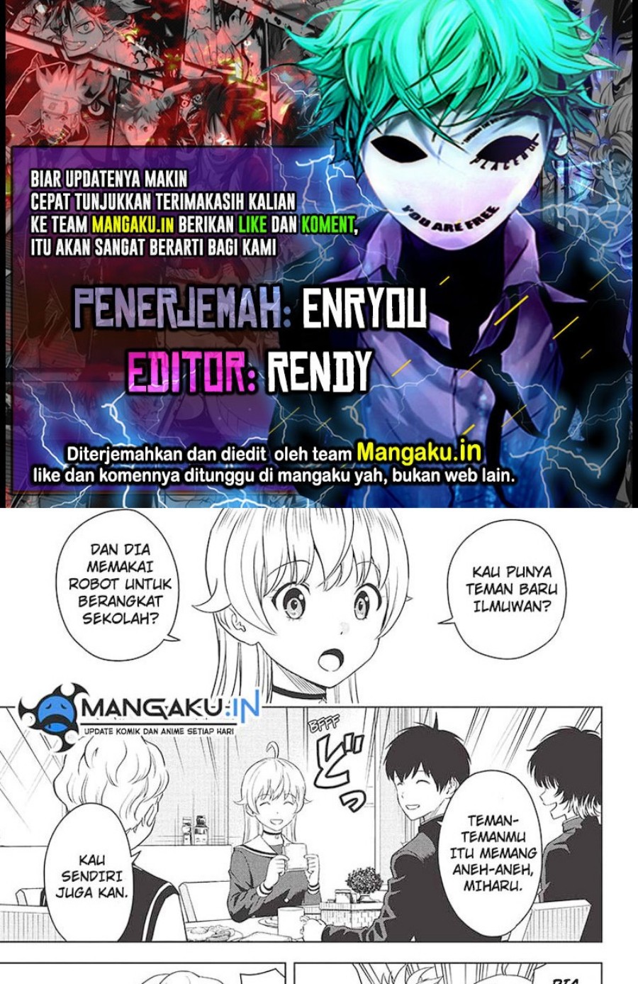 Komik Witch Watch Chapter 103 gambar 1