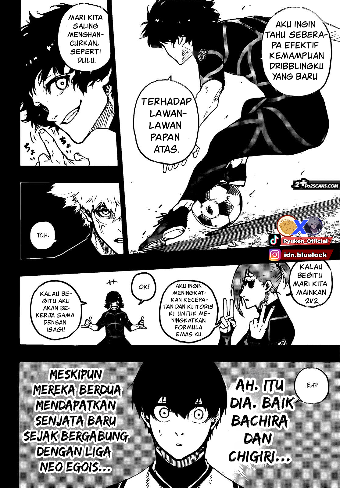 Blue Lock Chapter 213 - Halaman 21