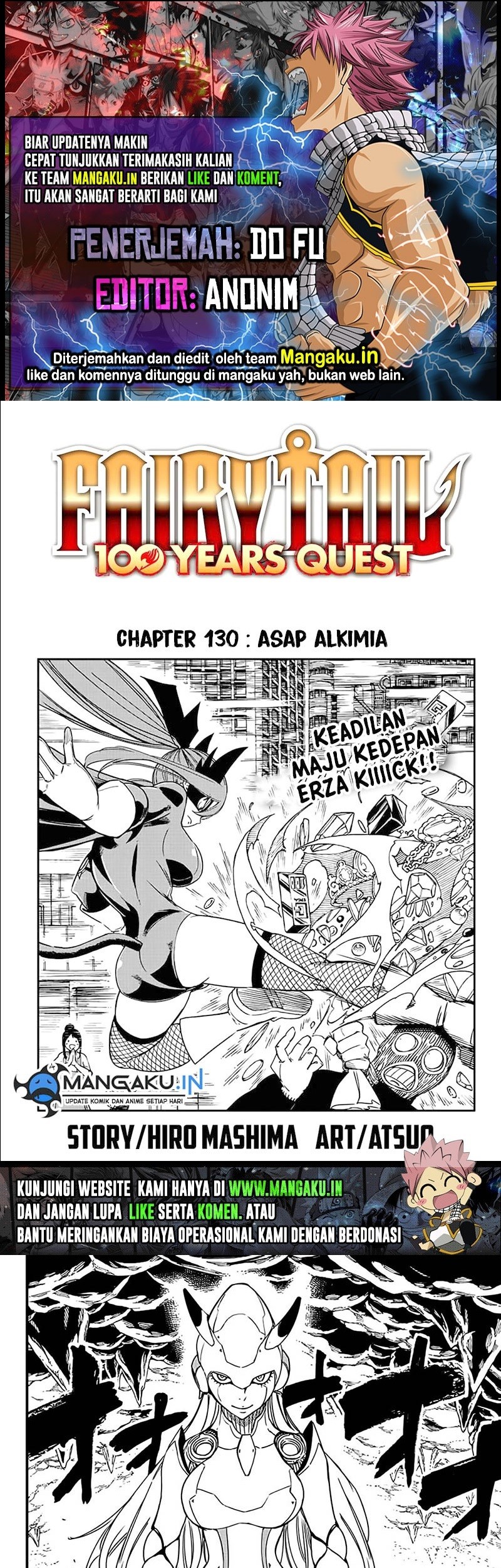Komik Fairy Tail: 100 Years Quest Chapter 130 gambar 1