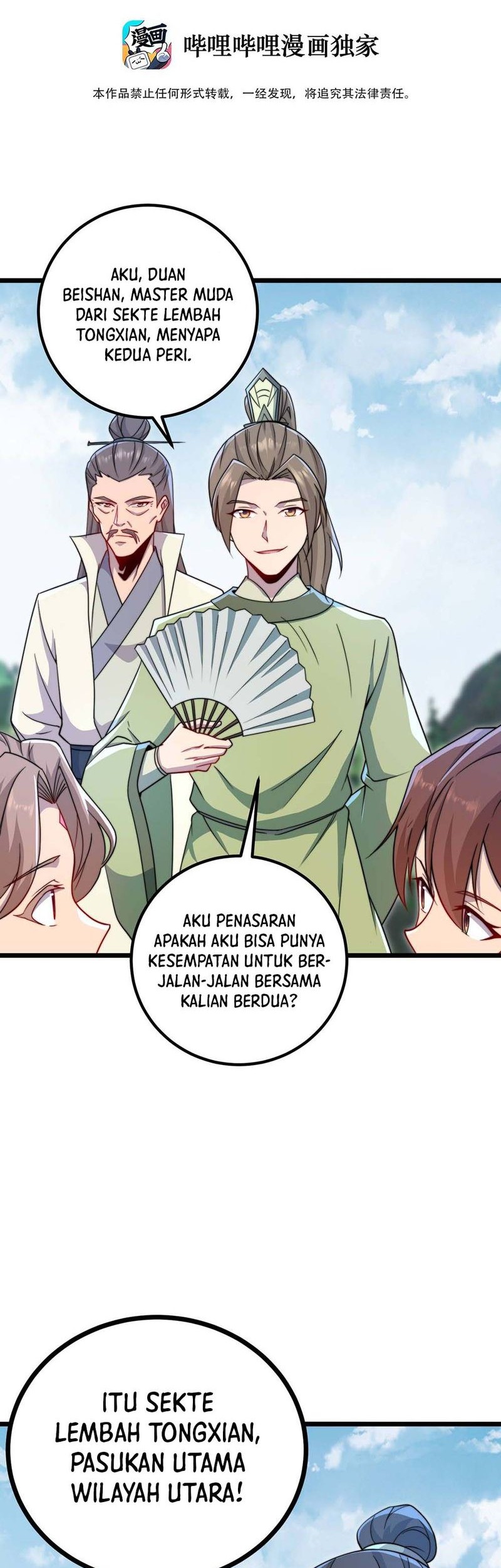 Manhua I, The Invincible Villain Master With My Apprentices Chapter 57 gambar 2