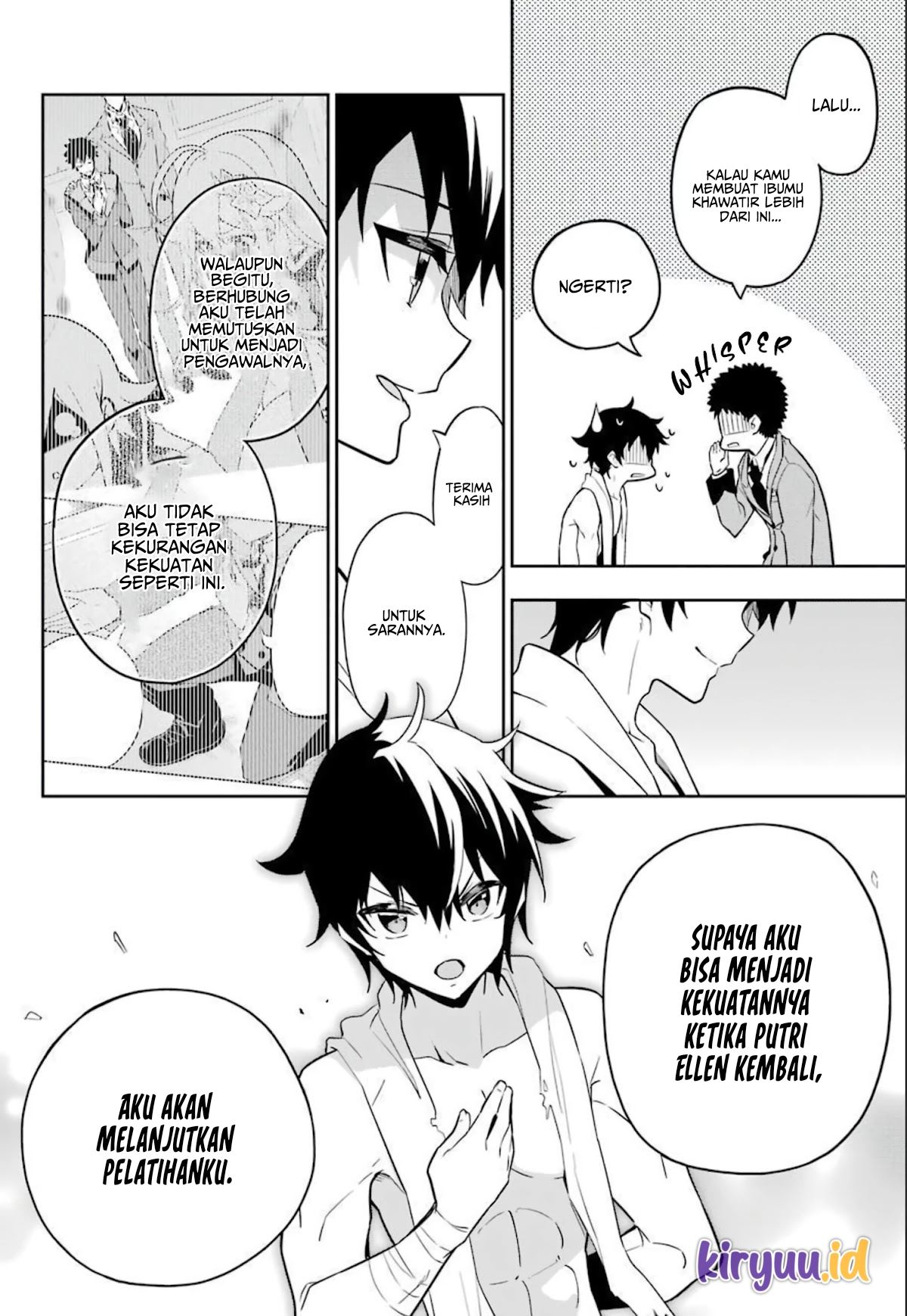 Chichi wa Eiyuu, Haha wa Seirei, Musume no Watashi wa Tenseisha Chapter 38.5 - Halaman 11