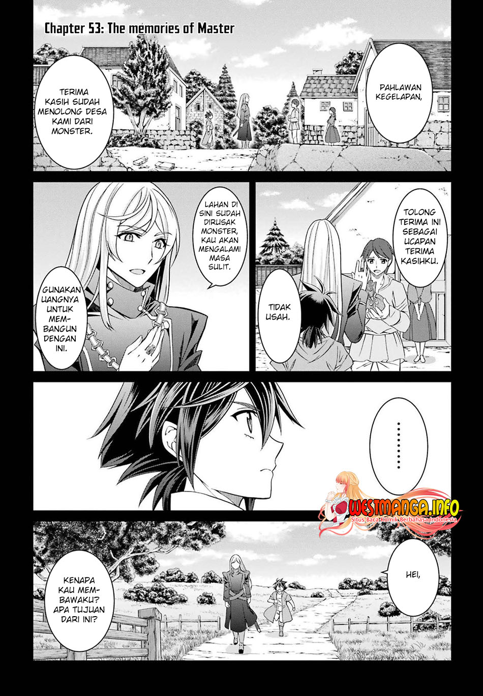 Manga Shikkoku tsukai no saikyo yusha nakama zen’in ni uragira retanode saikyo no mamono Chapter 53 gambar 2