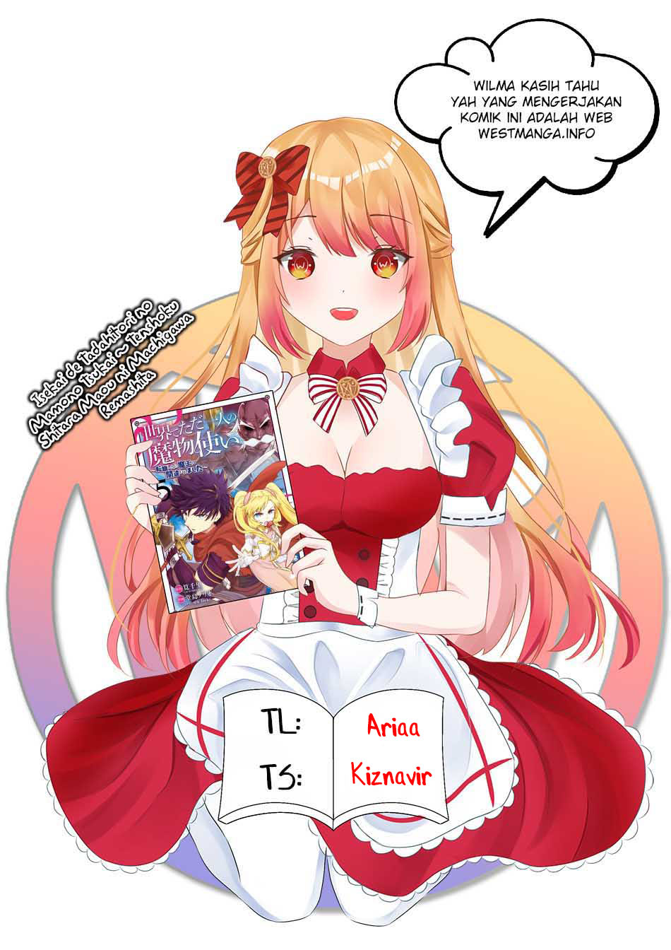 Komik Isekai de tadahitori no mamono tsukai ~ tenshoku shitara maou ni machigawa remashita Chapter 43.1 gambar 1
