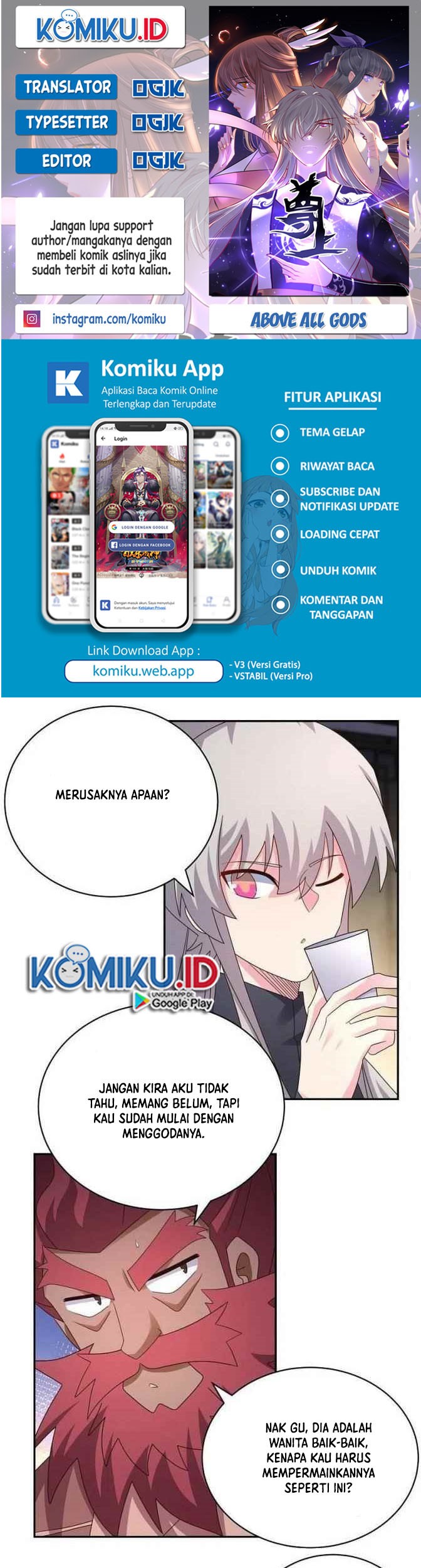 Komik Above All Gods Chapter 371 gambar 1