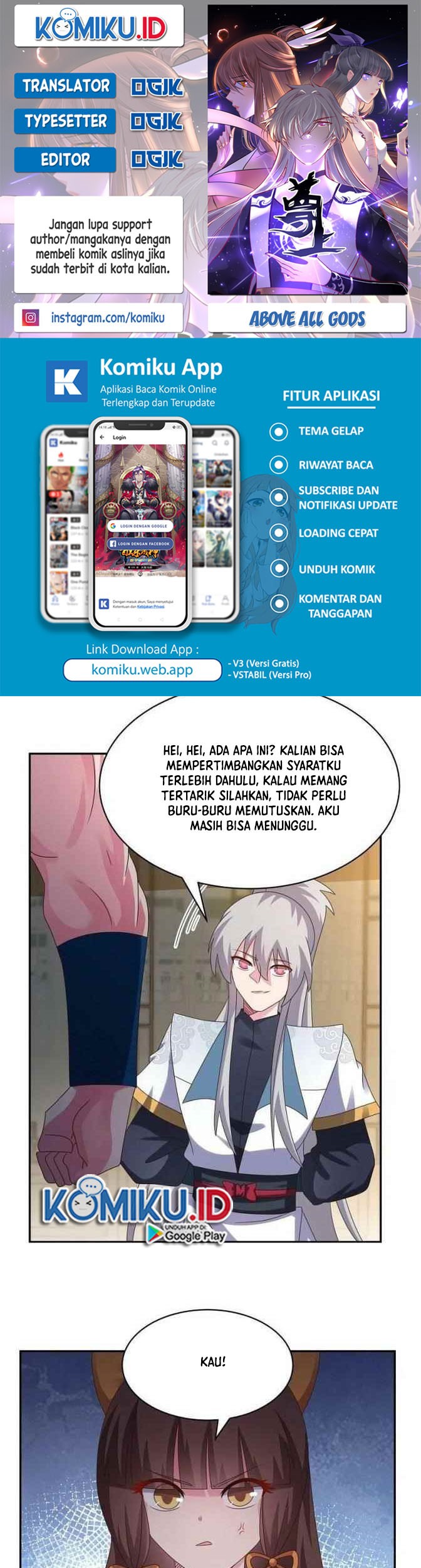 Komik Above All Gods Chapter 371.5 gambar 1
